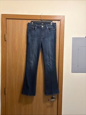 PAIGE Dark Blue Flare Jeans